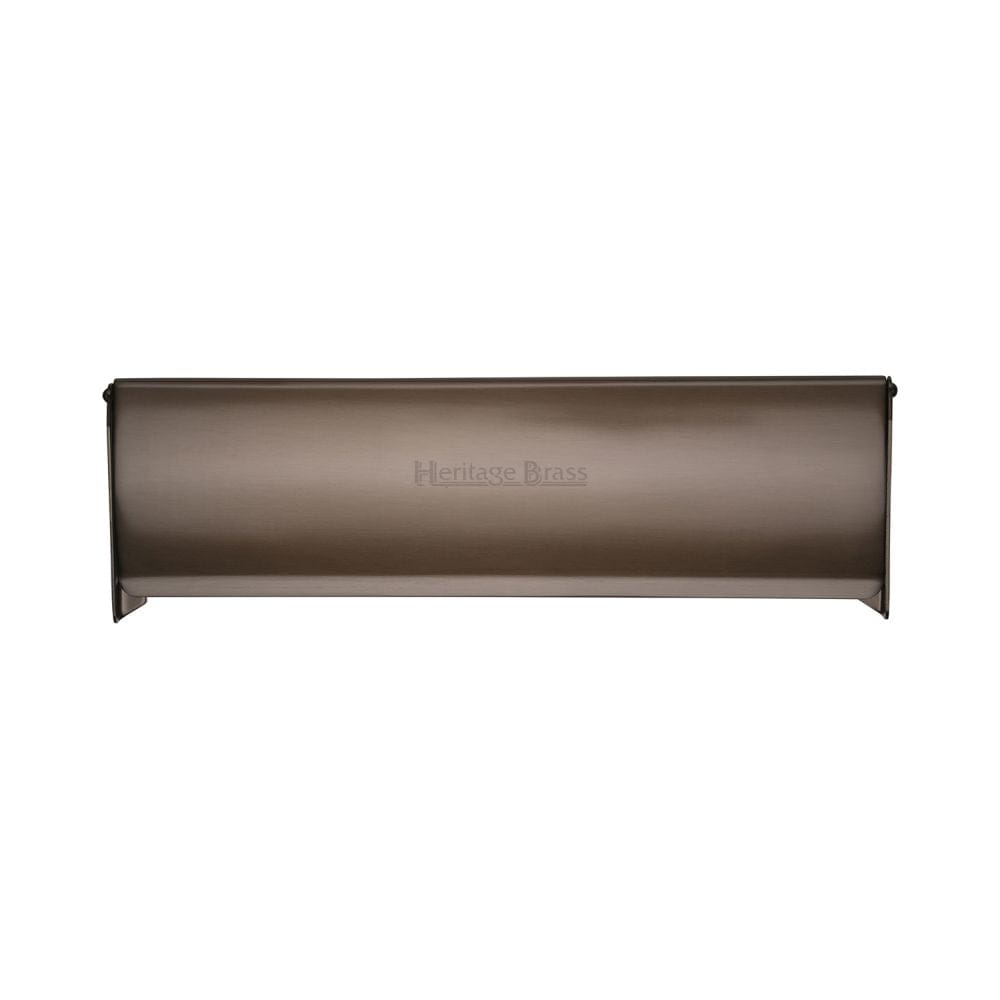 Heritage Brass Door Furniture Matt Bronze / Interior Letter Flap / 280 x 83mm (11" x 3 3/4") Heritage Brass - Interior Letterflap 11" x 3 3/4"Matt Bronze Finish