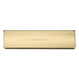Heritage Brass Door Furniture Polished Brass / Interior Letter Flap / 280 x 83mm (11" x 3 3/4") Heritage Brass - Interior Letterflap 11" x 3 3/4"Polished Brass Finish