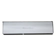 Heritage Brass Door Furniture Polished Chrome / Interior Letter Flap / 280 x 83mm (11" x 3 3/4") Heritage Brass - Interior Letterflap 11" x 3 3/4"Polished Chrome Finish
