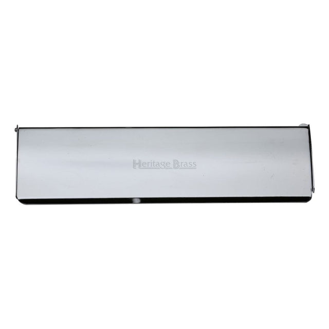 Heritage Brass Door Furniture Polished Chrome / Interior Letter Flap / 280 x 83mm (11" x 3 3/4") Heritage Brass - Interior Letterflap 11" x 3 3/4"Polished Chrome Finish