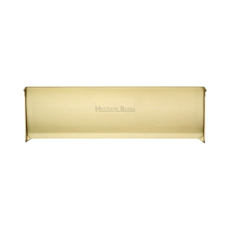 Heritage Brass Door Furniture Satin Brass / Interior Letter Flap / 280 x 83mm (11" x 3 3/4") Heritage Brass - Interior Letterflap 11" x 3 3/4"Satin Brass Finish