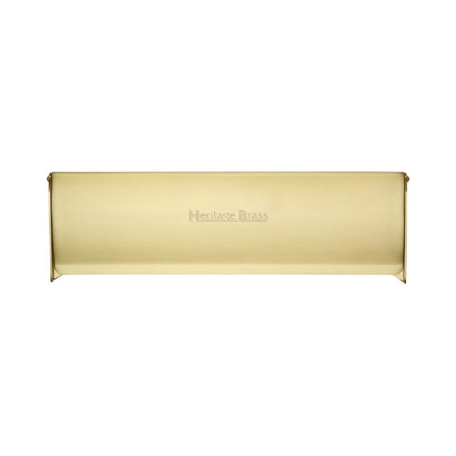 Heritage Brass Door Furniture Satin Brass / Interior Letter Flap / 280 x 83mm (11" x 3 3/4") Heritage Brass - Interior Letterflap 11" x 3 3/4"Satin Brass Finish
