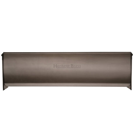 Heritage Brass Door Furniture Matt Bronze / Interior Letter Flap / 15 3/4 x 4" Heritage Brass - Interior Letterflap 15 3/4 x 4 Matt Bronze finish
