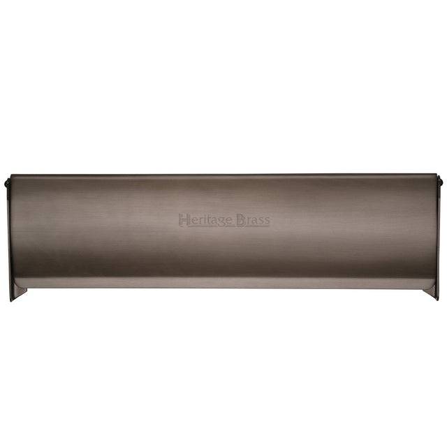 Heritage Brass Door Furniture Matt Bronze / Interior Letter Flap / 15 3/4 x 4" Heritage Brass - Interior Letterflap 15 3/4 x 4 Matt Bronze finish