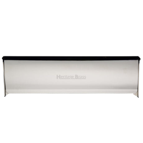 Heritage Brass Door Furniture Polished Nickel / Interior Letter Flap / 15 3/4 x 4" Heritage Brass - Interior Letterflap 15 3/4 x 4 Polished Nickel finish