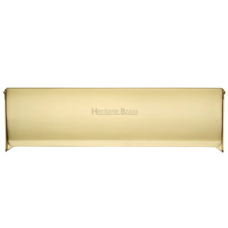 Heritage Brass Door Furniture Satin Brass / Interior Letter Flap / 15 3/4 x 4" Heritage Brass - Interior Letterflap 15 3/4 x 4 Satin Brass finish