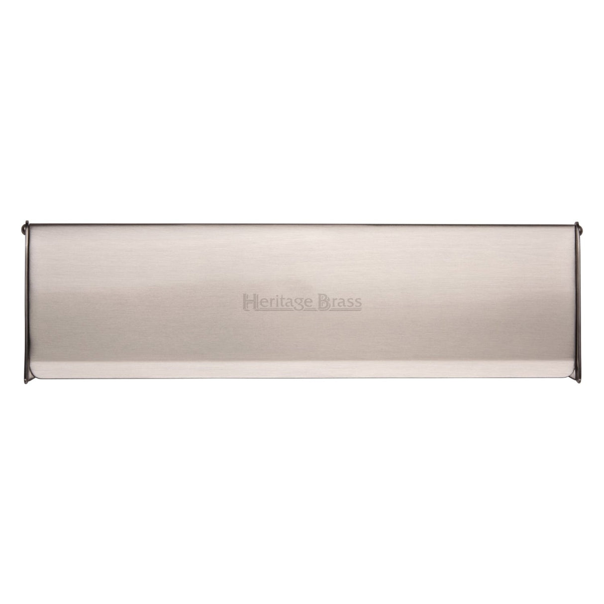 Heritage Brass Door Furniture Satin Nickel / Interior Letter Flap / 15 3/4 x 4" Heritage Brass - Interior Letterflap 15 3/4 x 4 Satin Nickel finish