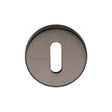 Heritage Brass Door Furniture Matt Bronze / Mortice Key Profile Escutcheons Heritage Brass - Key Escutcheon Matt Bronze Finish