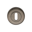 Heritage Brass Door Furniture Matt Bronze / Mortice Key Profile Escutcheons Heritage Brass - Key Escutcheon Matt Bronze Finish