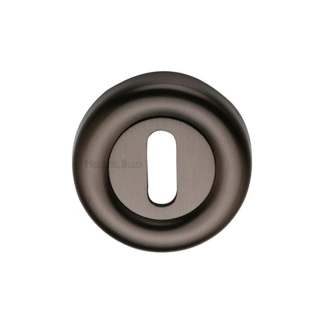 Heritage Brass Door Furniture Matt Bronze / Mortice Key Profile Escutcheons Heritage Brass - Key Escutcheon Matt Bronze Finish