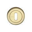Heritage Brass Door Furniture Polished Brass / Mortice Key Profile Escutcheons Heritage Brass - Key Escutcheon Polished Brass Finish