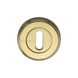 Heritage Brass Door Furniture Polished Brass / Mortice Key Profile Escutcheons Heritage Brass - Key Escutcheon Polished Brass Finish
