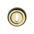 Heritage Brass Door Furniture Polished Brass / Mortice Key Profile Escutcheons Heritage Brass - Key Escutcheon Polished Brass Finish