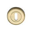 Heritage Brass Door Furniture Satin Brass / Mortice Key Profile Escutcheons Heritage Brass - Key Escutcheon Satin Brass Finish