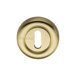Heritage Brass Door Furniture Satin Brass / Mortice Key Profile Escutcheons Heritage Brass - Key Escutcheon Satin Brass Finish