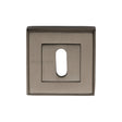 Heritage Brass Door Furniture Matt Bronze / Mortice Key Profile Escutcheons Heritage Brass - Key Escutcheon Square Matt Bronze Finish