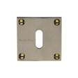 Heritage Brass Door Furniture Antique Brass / Mortice Key Profile Escutcheons Heritage Brass - Keyhole Escutcheon Antique Brass Finish