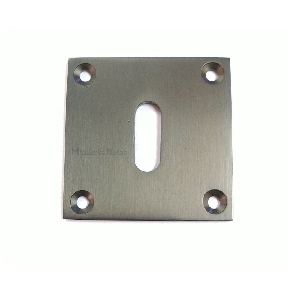 Heritage Brass Door Furniture Matt Bronze / Mortice Key Profile Escutcheons Heritage Brass - Keyhole Escutcheon Matt Bronze Finish