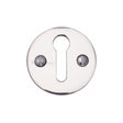 Heritage Brass Door Furniture Polished Chrome / Mortice Key Profile Escutcheons Heritage Brass - Keyhole Escutcheon Polished Chrome Finish