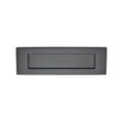 Heritage Brass Door Furniture Matt Black / Letter Plates / 254 x 79mm (10 x 3") Heritage Brass - Letterplate 10 X 3 Matt Black Finish