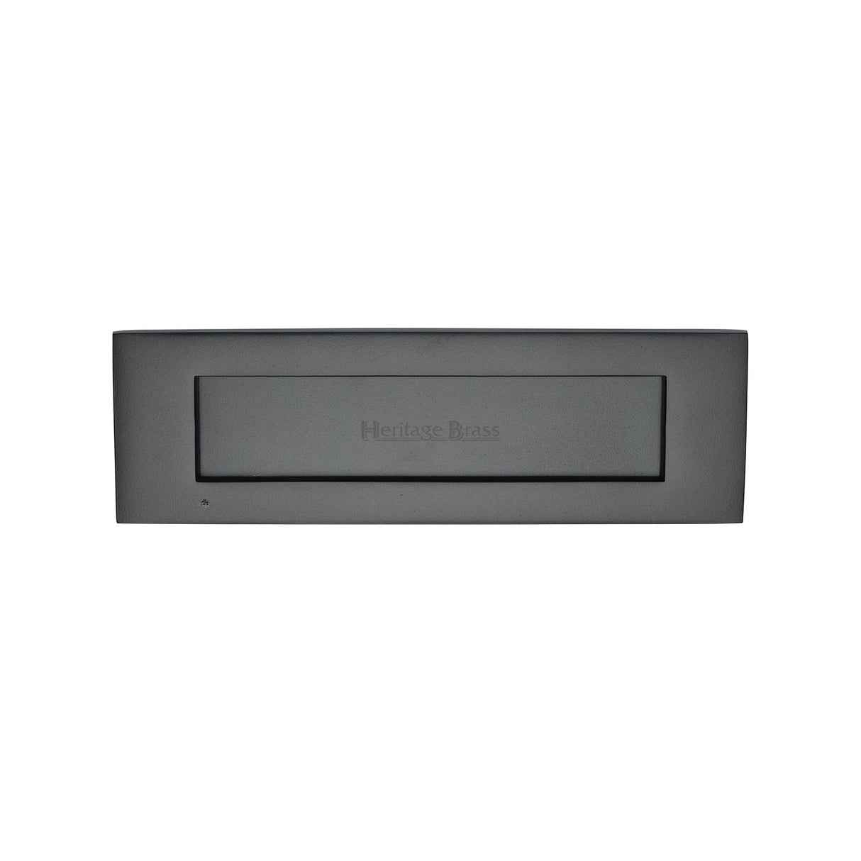 Heritage Brass Door Furniture Matt Black / Letter Plates / 254 x 79mm (10 x 3") Heritage Brass - Letterplate 10 X 3 Matt Black Finish