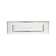 Heritage Brass Door Furniture Polished Chrome / Letter Plates / 254 x 79mm (10 x 3") Heritage Brass - Letterplate 10" x 3" Polished Chrome Finish