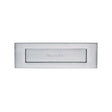 Heritage Brass Door Furniture Satin Chrome / Letter Plates / 254 x 79mm (10 x 3") Heritage Brass - Letterplate 10" x 3" Satin Chrome Finish