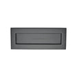 Heritage Brass Door Furniture Matt Black / Letter Plates / 254 x 102mm (10 x 4") Heritage Brass - Letterplate 10" x 4" Matt Black finish