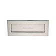 Heritage Brass Door Furniture Polished Nickel / Letter Plates / 254 x 102mm (10 x 4") Heritage Brass - Letterplate 10" x 4" Polished Nickel Finish