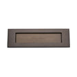 Heritage Brass Door Furniture Matt Bronze / Letter Plates / 305 x 102mm (12 x 4") Heritage Brass - Letterplate 12" x 4" Matt Bronze Finish