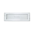Heritage Brass Door Furniture Satin Chrome / Letter Plates / 305 x 102mm (12 x 4") Heritage Brass - Letterplate 12" x 4" Satin Chrome Finish