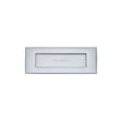 Heritage Brass Door Furniture Polished Chrome / Letter Plates / 203 x 76mm (8" x 3") Heritage Brass - Letterplate 8" x 3" Polished Chrome Finish