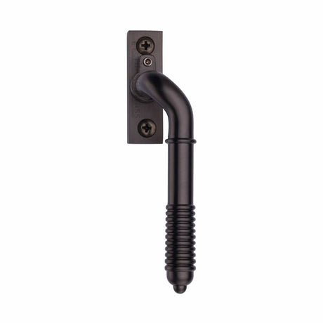 Heritage Brass Window Furniture Matt Bronze / Right Hand / Yes Heritage Brass - Lockable Reeded Espagnolette Right Handed Matt Bronze Finish
