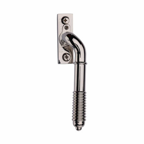 Heritage Brass Window Furniture Polished Nickel / Right Hand / Yes Heritage Brass - Lockable Reeded Espagnolette Right Handed Polished Nickel finish