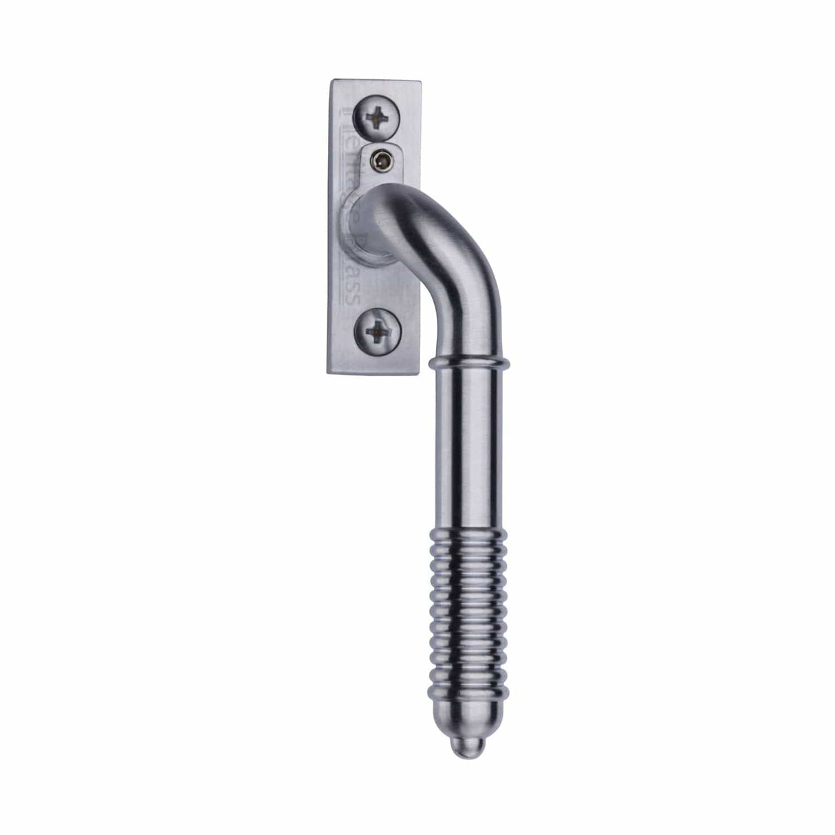 Heritage Brass Window Furniture Satin Chrome / Right Hand / Yes Heritage Brass - Lockable Reeded Espagnolette Right Handed Satin Chrome finish