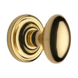 Heritage Brass Door Furniture Polished Brass / Mortice Knobs Heritage Brass - Mortice Knob on Rose Chelsea Design Polished Brass Finish