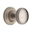 Heritage Brass Door Furniture Satin Nickel / Mortice Knobs Heritage Brass - Mortice Knob on Rose Whitehall Design Satin Nickel Finish