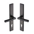Heritage Brass Door Furniture Matt Bronze / Multi Point Lock Set / 92mm c/c Heritage Brass - Multi-Point Door Handle Lever Lock Bauhaus RH Design Matt Bronz