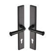 Heritage Brass Door Furniture Matt Bronze / Multi Point Lock Set / 92mm c/c Heritage Brass - Multi-Point Door Handle Lever Lock Colonial RH Design Matt Bron