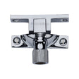 Heritage Brass Window Furniture Polished Chrome / Sash Window Brighton Fasteners / Yes Heritage Brass - Narrow Brighton Sash Fastener Polished Chrome finish