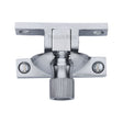 Heritage Brass Window Furniture Satin Chrome / Sash Window Brighton Fasteners / Yes Heritage Brass - Narrow Brighton Sash Fastener Satin Chrome finish
