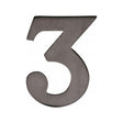 Heritage Brass Door Furniture Matt Bronze / Numerals / 3 Heritage Brass - Numeral 3 Self Adhesive 51mm (2") Matt Bronze Finish