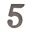 Heritage Brass Door Furniture Matt Bronze / Numerals / 5 Heritage Brass - Numeral 5 Self Adhesive 51mm (2") Matt Bronze Finish