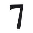 Heritage Brass Door Furniture Matt Black / Numerals / 7 Heritage Brass - Numeral 7 Concealed Fix 76mm (3") Matt Black