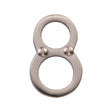 Heritage Brass Door Furniture Satin Nickel / Numerals / 8 Heritage Brass - Numeral 8 Face Fix 51mm (2") Satin Nickel Finish