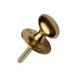 Heritage Brass Locks & Latches Polished Brass / Turn for Rack Bolt Heritage Brass - Oval Thumbturn w/o Bolt Polished Brass Finish