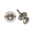 Heritage Brass Door Furniture Satin Nickel / No Heritage Brass - Oval turn with release Satin Nickel Finish