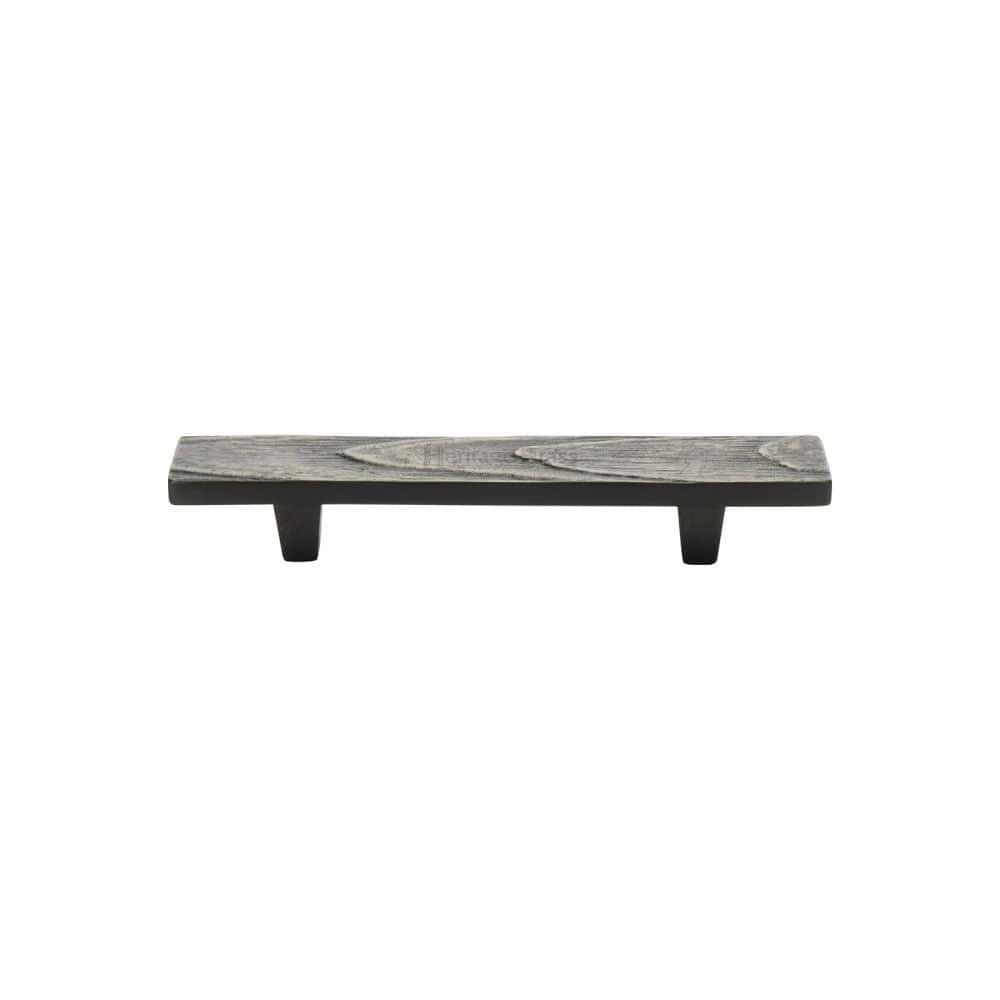 Heritage Brass Cabinet Hardware Aged Nickel / Cabinet Pull Handles / 96mm c/c Heritage Brass - Pine Cabinet Pull Handle 96mm Aged Nickel Finish