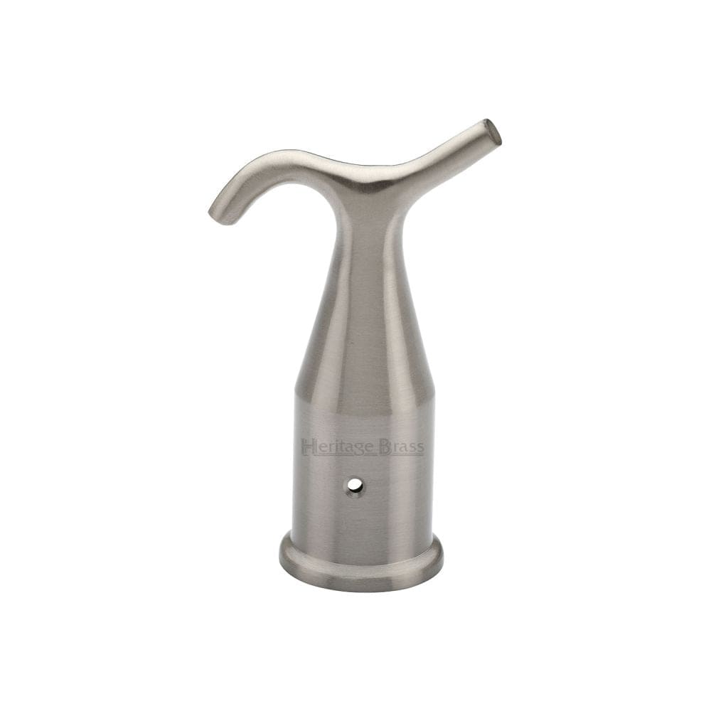 Heritage Brass Window Furniture Satin Nickel / Pole Hooks Heritage Brass - Pole Hook Satin Nickel Finish