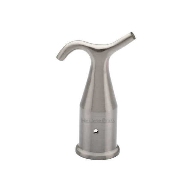 Heritage Brass Window Furniture Satin Nickel / Pole Hooks Heritage Brass - Pole Hook Satin Nickel Finish
